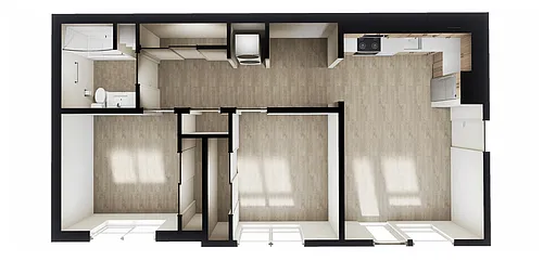 Floor plan 2x1e