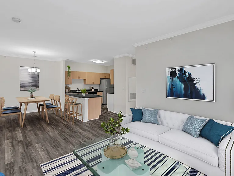 Cozy Living Room and Spacious Kitchen/Dining