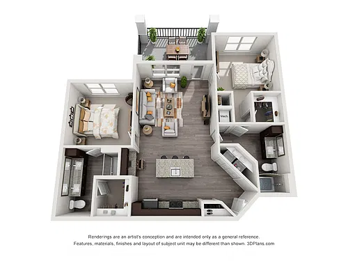 Floor plan Stillwater