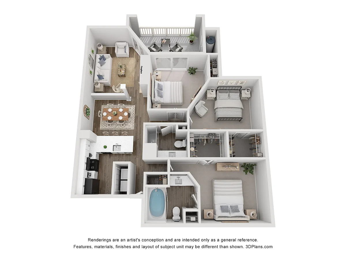 Floor plan Sycamore C2A
