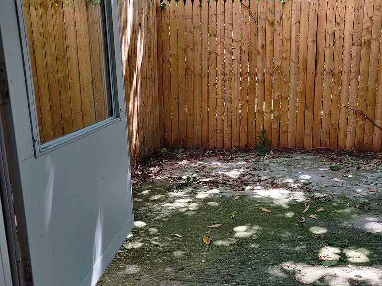 Private Back Yard