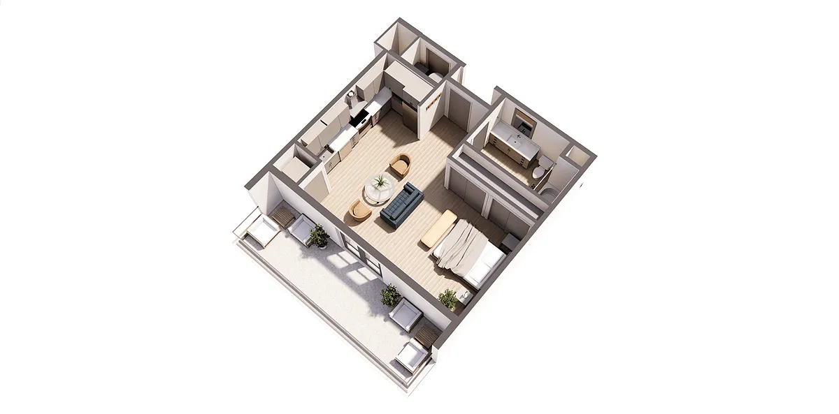 Floor plan Picasso Juene