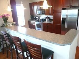 42" cherry cabinets with specialty hardware