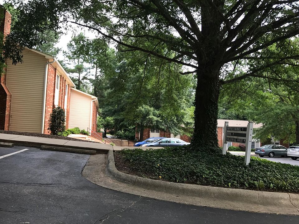 Lots of trees & parking by permit
