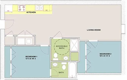 Floor plan Masonry BF-B2