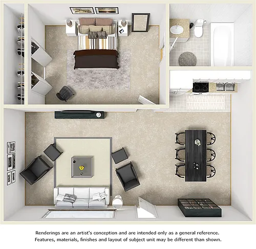 Floor plan Tranquility