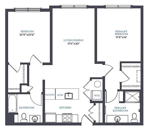 Floor plan B01
