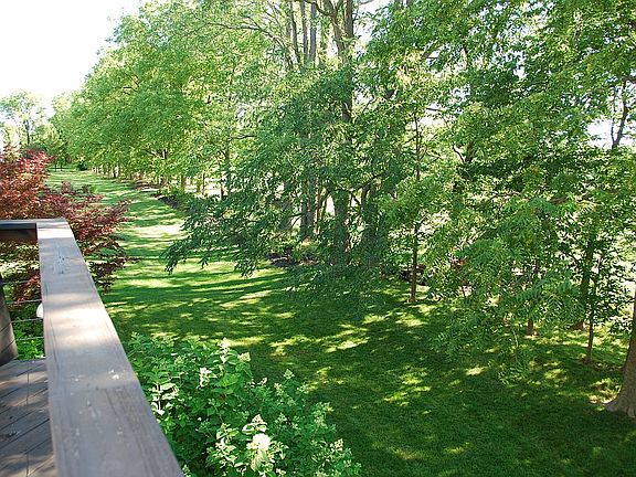 North view from deck
