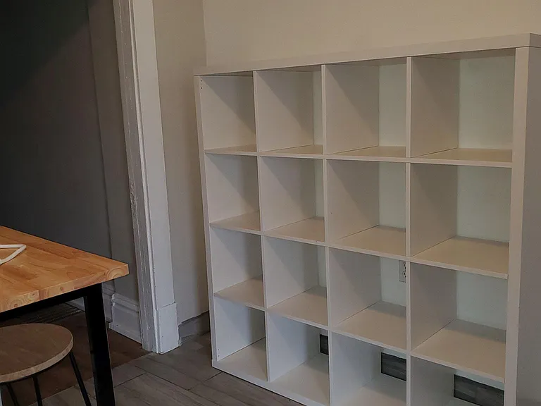Kitchen storage and island