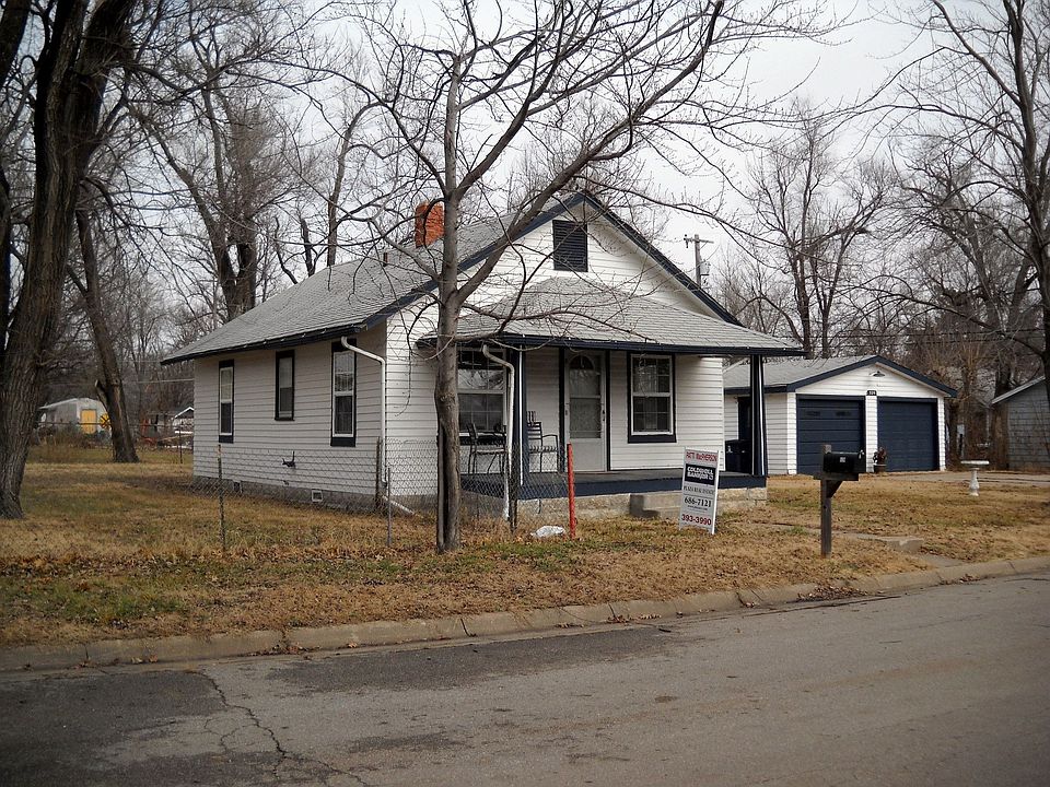 front exterior & 2 car garage!
