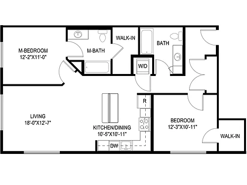 Floor plan B5