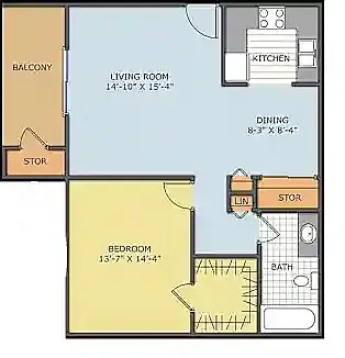 Floor plan The Dogwood