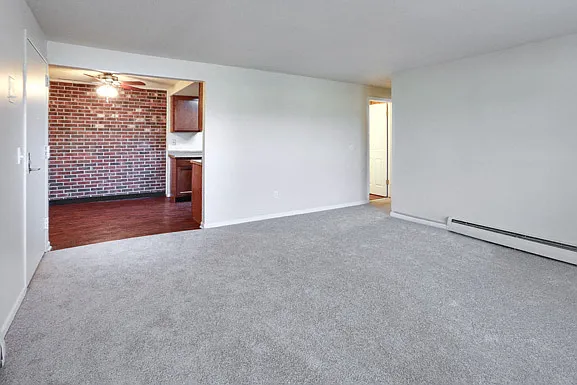 2 Bedroom Unit - Dining Area and Living Room