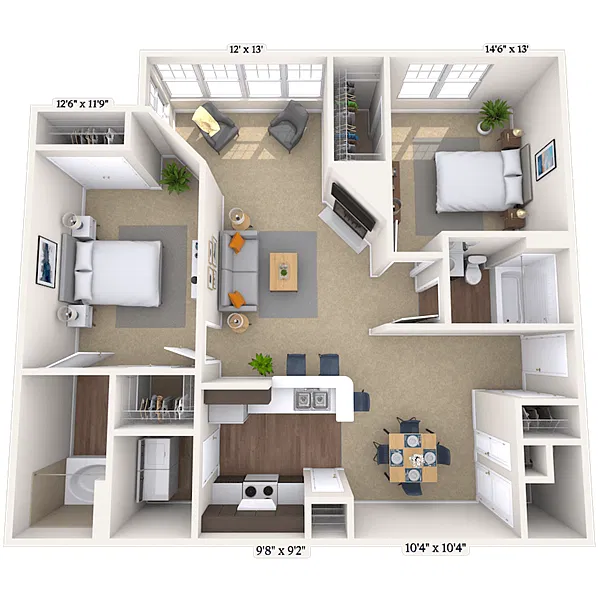 Floor plan 22B