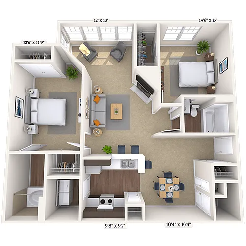 Floor plan 22B