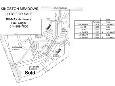 9566 State Route 521 LOT 6, Sunbury, OH, 43074