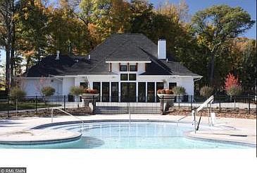 Beautiful neighborhood pool, club out and outdoor fire pit.