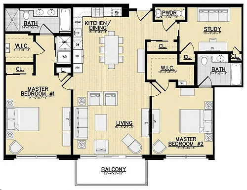 Floor plan C2