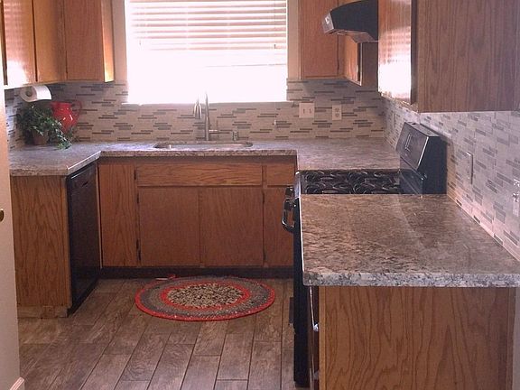 new tile granite, backsplash,sink faucet