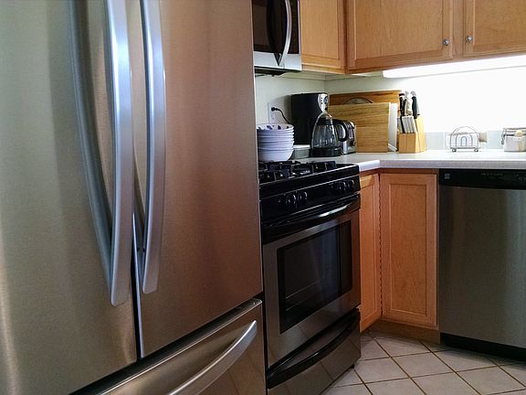 new stainless appliances