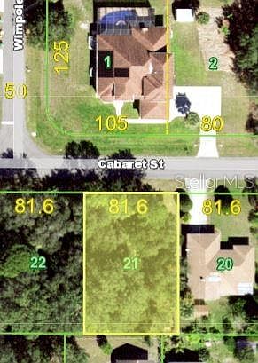 1st image of 2900 CABARET STREET LOT 21