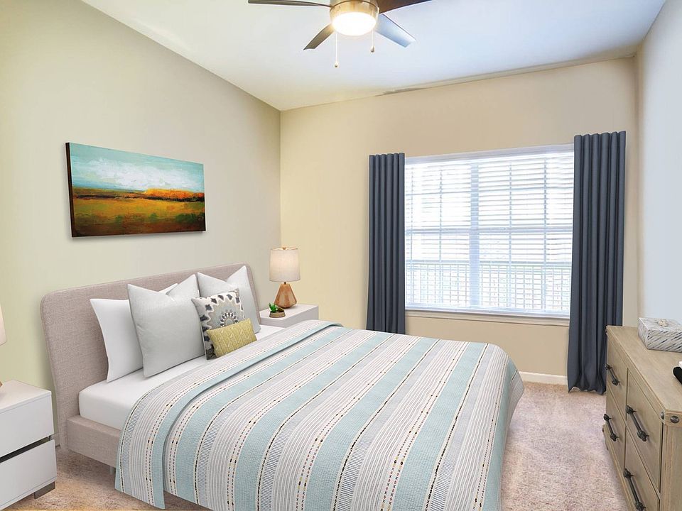 Spacious Bedroom with Large Window