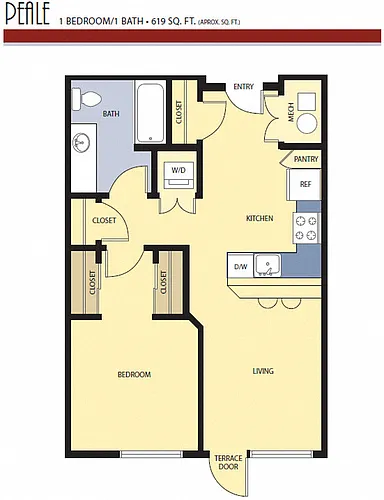 Floor plan Peale