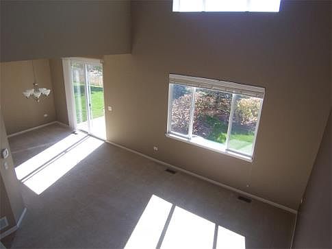 Living room and dining area