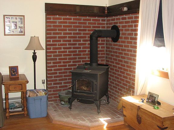 Wood FP in Living Room