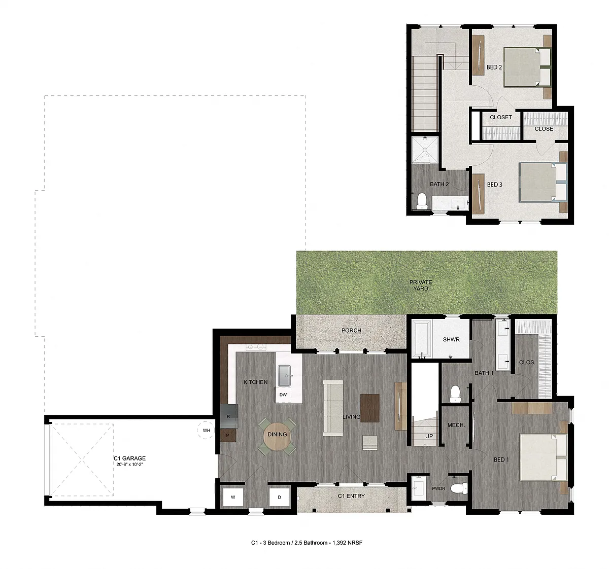Floor plan C1