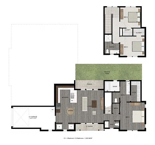 Floor plan C1