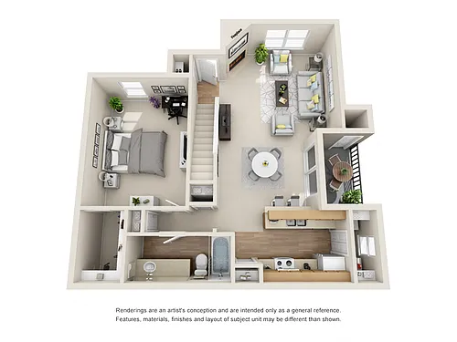 Floor plan The Palais J