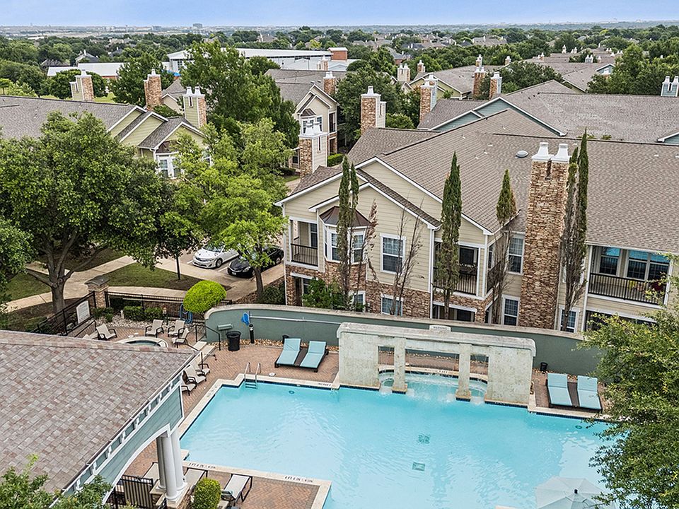 Cottonwood Ridgeview Apartments in Plano Texas Ariel View