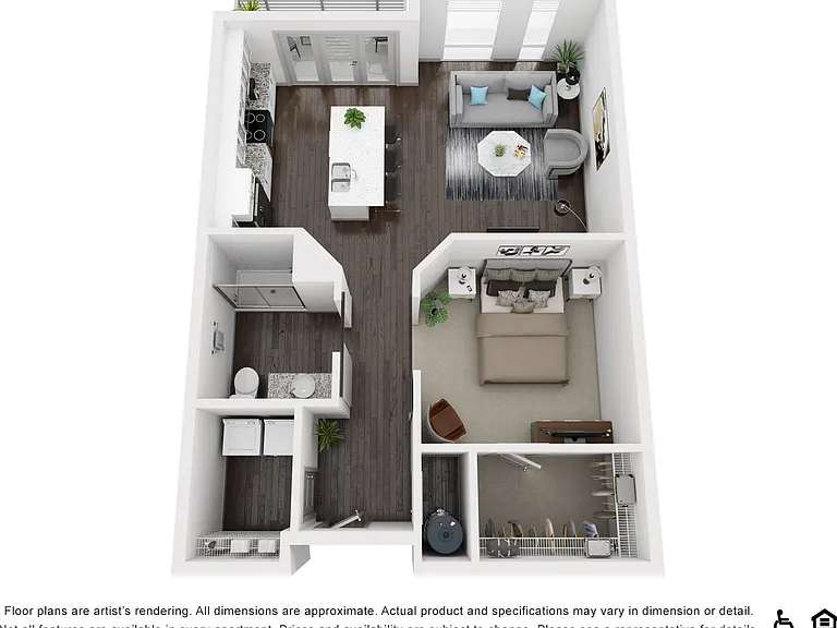 A3 - District Lofts floor plan District Collection