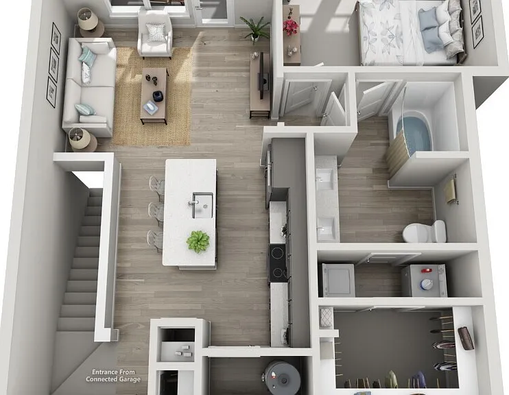 Novel Lockwood Glen - A3-U-ALT - 1 Beds - 1 Baths - 847 Sq. ft.
