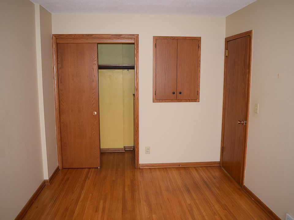 Good sized bedroom will easily fit a king or queen sized bed. Great walk-in closet. Check out the extra built-in storage!