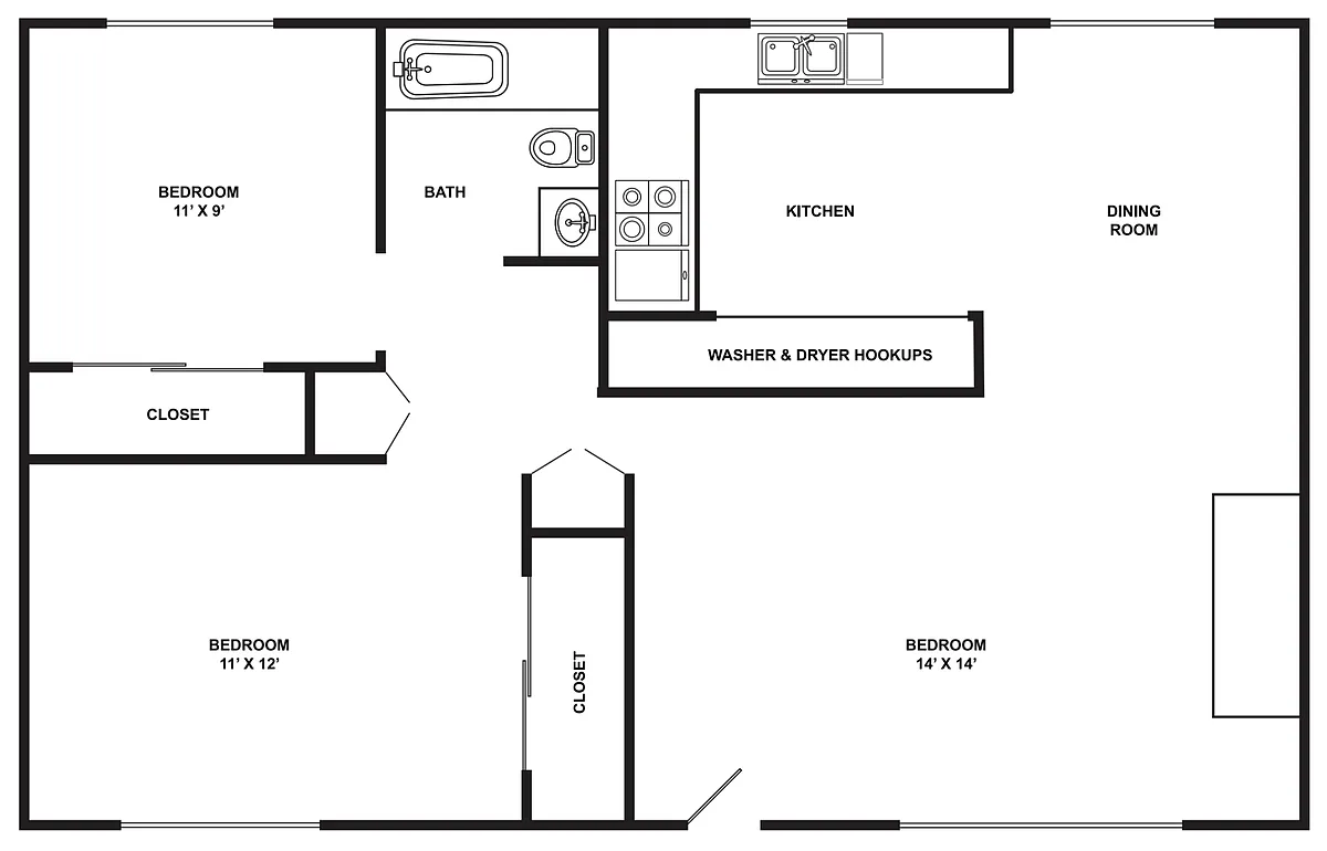 Floor plan Duplex