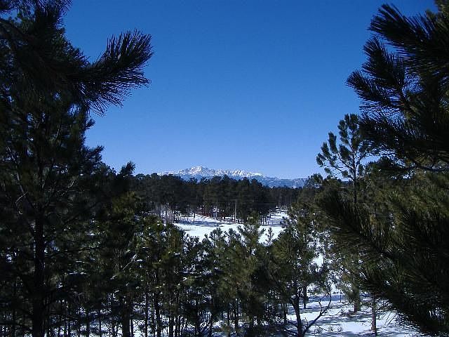 Views of Pikes Peak and the front range