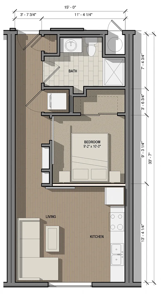 Floor plan Studio (0)