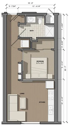 Floor plan Studio (0)
