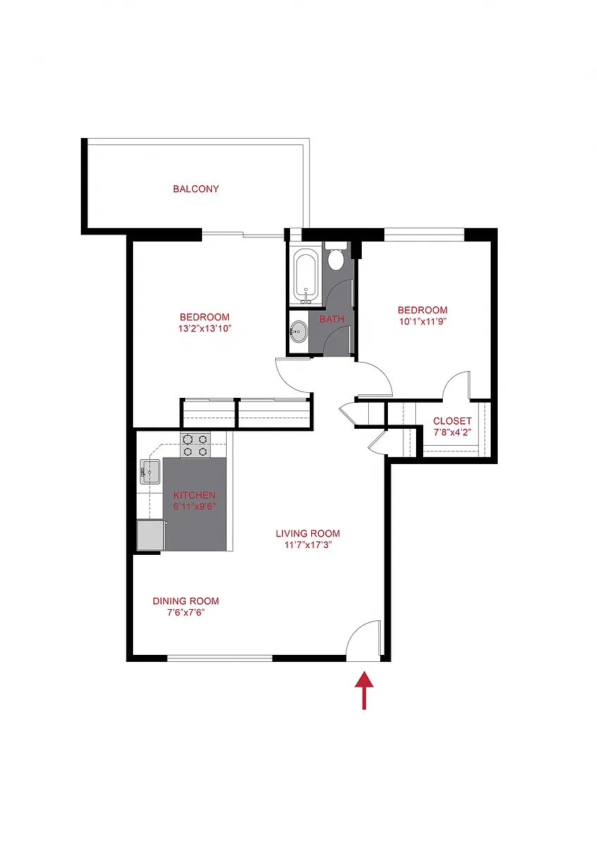 Floor plan B1