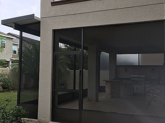 Extended outdoor patio 