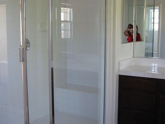 Master shower