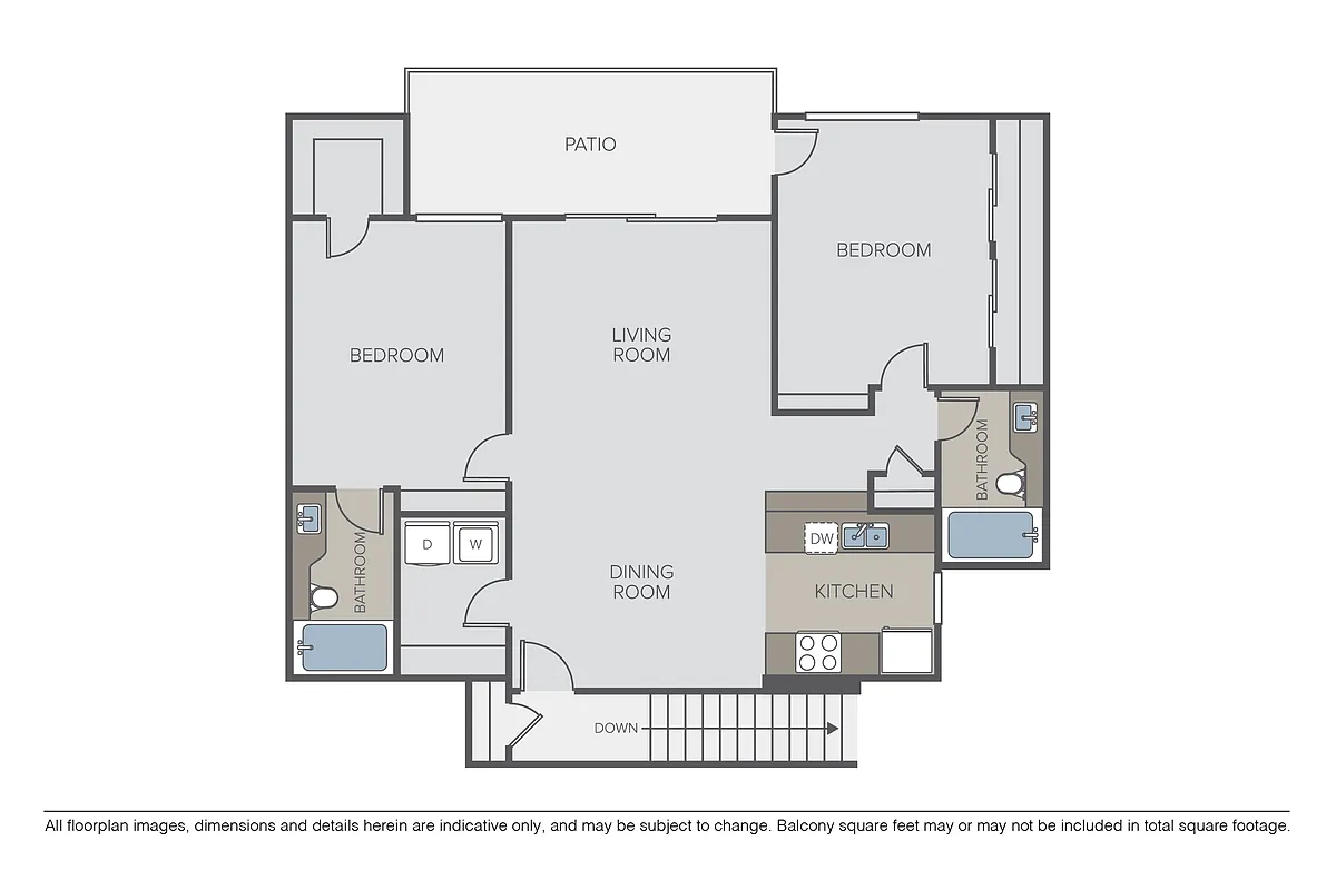 Floor plan Plan 2B