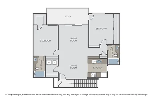 Floor plan Plan 2B