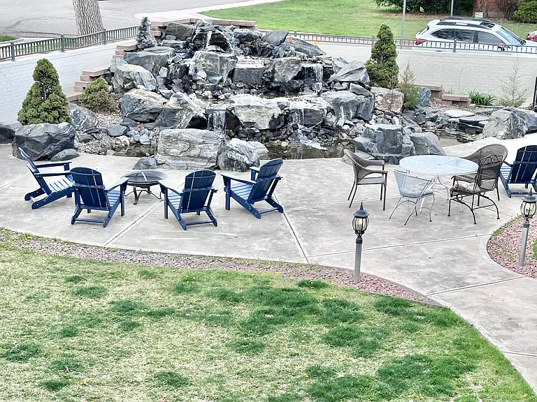 Courtyard Waterfall