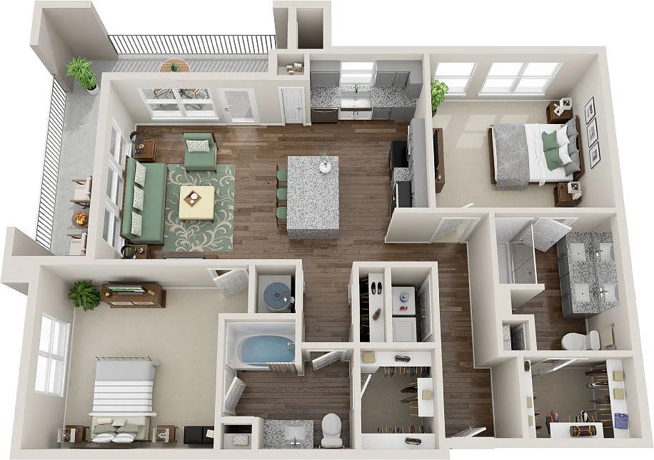 Floor plan B4
