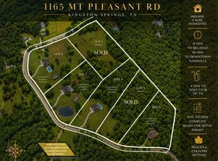 1165 Mount Pleasant Rd Lot 3, Kingston Springs, TN 37082