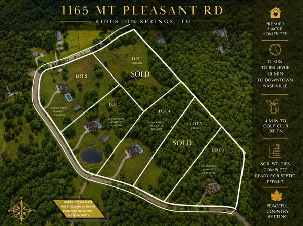 1165 Mount Pleasant Rd Lot 3, Kingston Springs, TN 37082