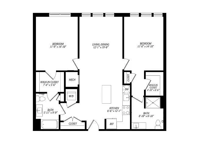 Floor plan C02B